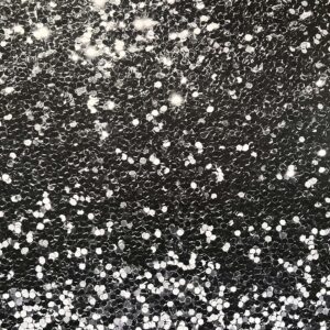 BLACK AND SILVER DOTS