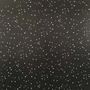 WHITE DOTS ON BLACK
